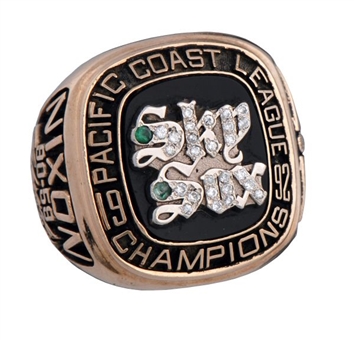 1992 Colorado Springs Sky Sox PCL Championship Ring - Donell Nixon